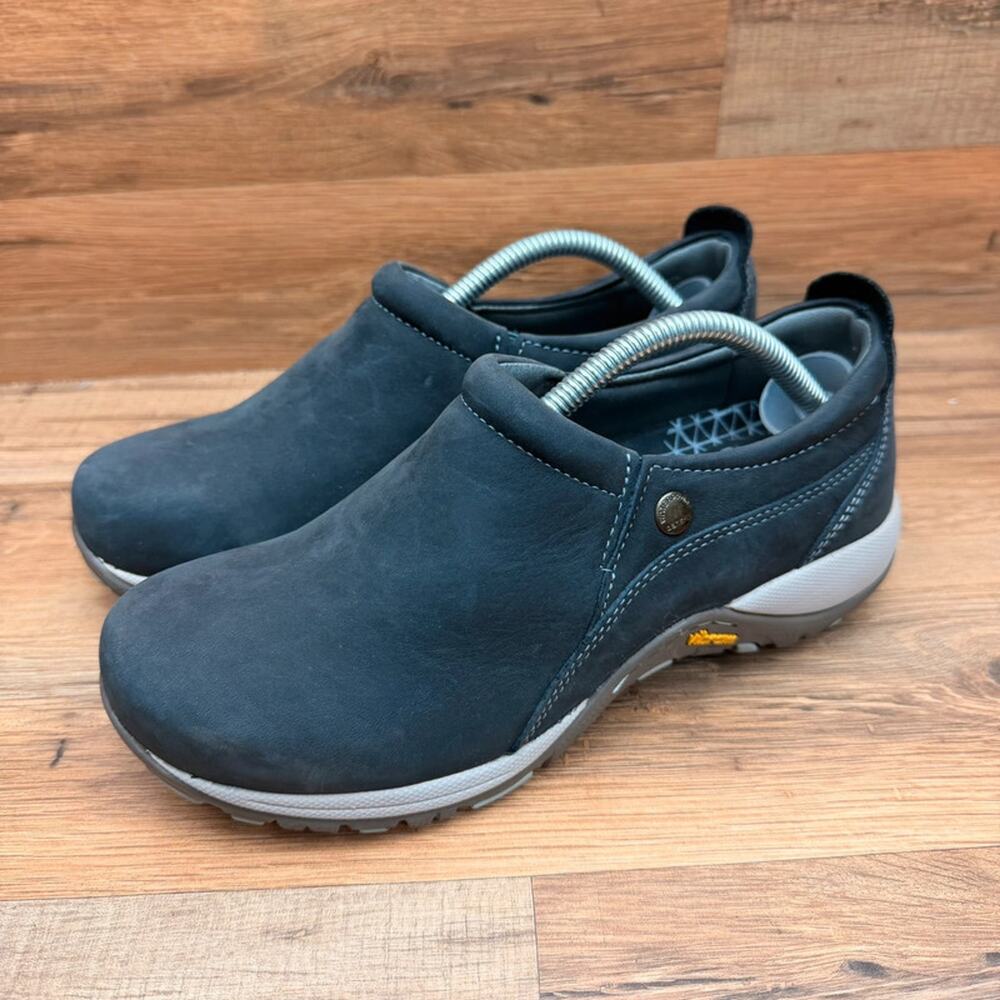 Dansko Patti Women's 5.5-6 size 36 Casual Shoes Navy Milled Nubuck